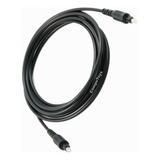 Ztos02 Cable Fibra Óptica Toslink Grueso,3.6 Mts Computoys