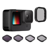 Kit De Filtros Telesin Nd E Cpl Para Gopro 9 E 10 Black