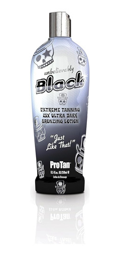 Pro Tan Increíblemente Negro Extreme Tanning 25x Ultra Dark 