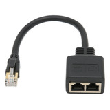 Cable Adaptador Ethernet Rj45 Extensión 1 A 2 Puertos Excele