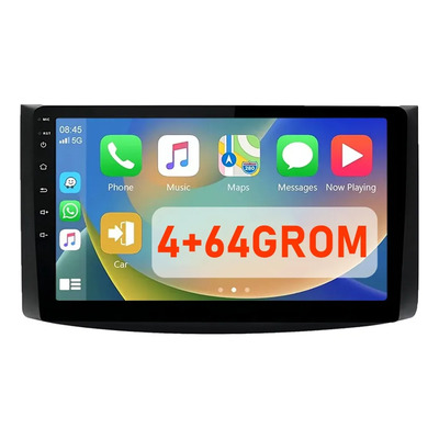 Estéreo Carplay Para Chevrolet Aveo 2009-2017 4g+64gb Gps | Envío gratis