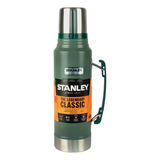 Botella Termo Stanley Green De 1 Litro, 24 Horas, Color Verde Frío O Caliente