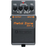 Pedal Boss Metal Zone Para Guitarra Electrica - Mt2