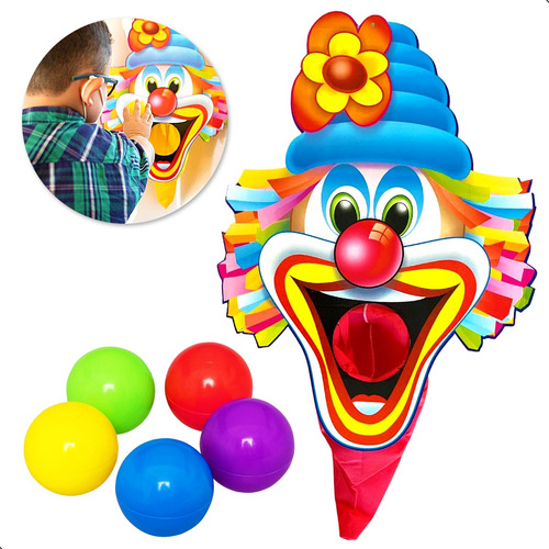 Boca Palhaço Bocão Festa Junina Arraial Painel Jogo Gincana
