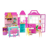 Barbie Play Set Restaurante Con Muñeca Y Accesorios Original