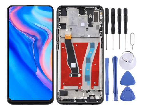 A Pantalla Lcd Con Marco For Huawei Y9 Prime (2019) (negro)