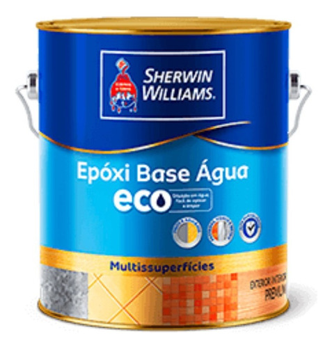 Tinta Epoxi Base De Água Brilhante 3,6l Sherwin Willians