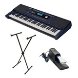 Kit Teclado Arranjador Roland E-x30+suporte X +pedal