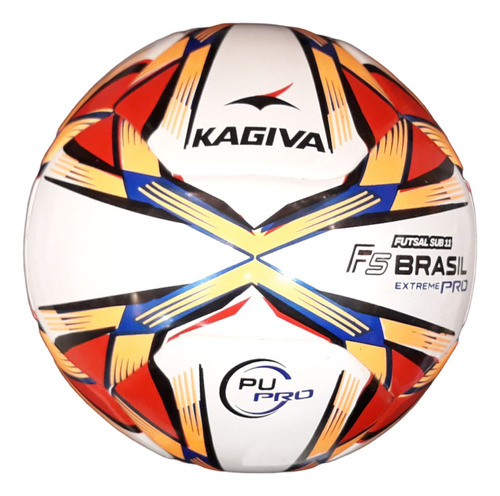 Bola De Futsal Kagiva F5 Brasil Extreme Pro Sub 11