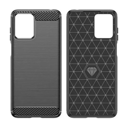 Funda Fibra Carbono Para Motorola Moto G13 / G23 + Templado