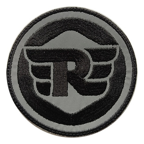 Parche Bordado Royal Enfield Logo Motos Royal  Reflectivo 