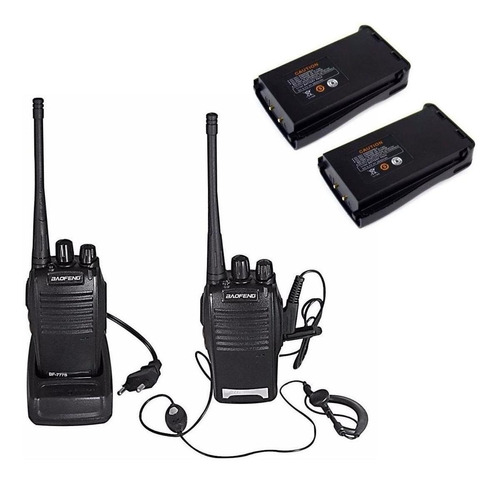 Radio Comunicador Walk Talk Talkabout Baofeng 777 +2 Bateria