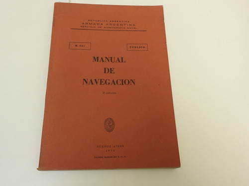 Manual De Navegacion. 2a. Edicion. Casellas  - L547