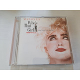 Madonna - Cd / Who's That Girl / Germany - Primer Ed.
