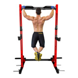 Power Rack Poder Sentadillas Dominadas Pull Ups Crossfit Gym