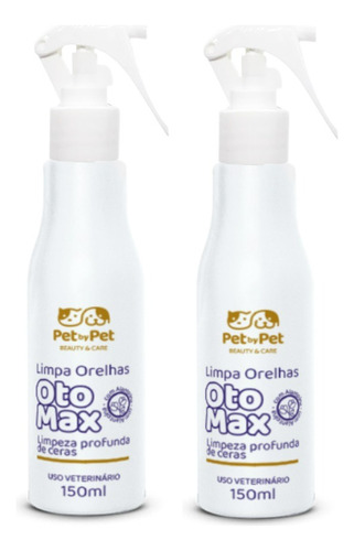 Kit 02 Limpa Orelhas Spray Higiene Auricular Ouvido 150ml