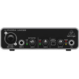 Interface De Audio Behringer Umc22 U-phoria 2x2