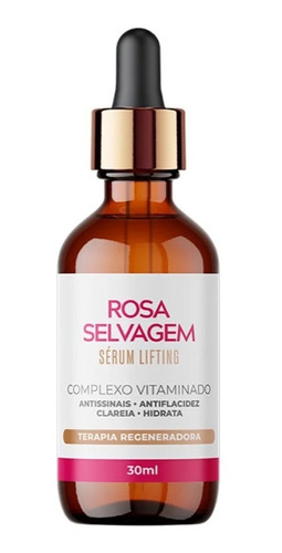 Sérum Lifting Facial Vitaminado 30ml - Rosa Selvagem