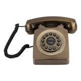 Wx-3123# Vintage Retro Teléfono Fijo Teléfono De Escritorio