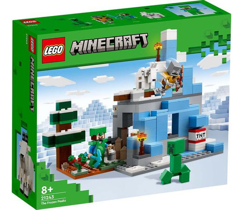 Lego Minecraft - The Frozen Peaks - 304 Piezas - Cod 21243 -