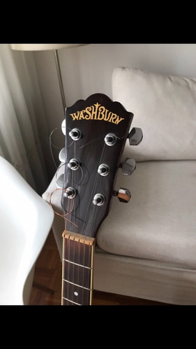 Permuto Guitarra Electroacustica Washburn Ea15n Natural
