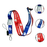 Lanyard Portagafete Aviación - Aeroméxico (caballero Águila)