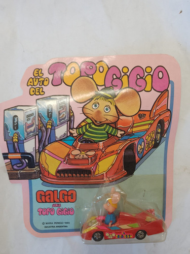 El Auto Del Topo Gigio Galgo Zona Retro Juguetería Vintage