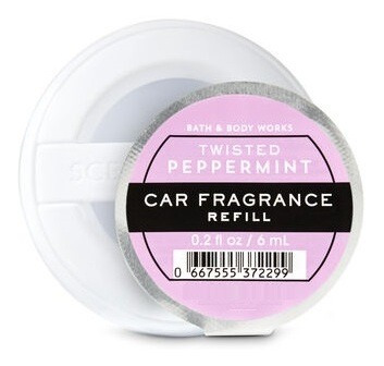 Bath & Body Works Car Fragrance Refill Twisted Peppermint 