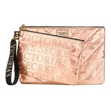 Vitoria's Secret Bolsa- Necessarie Rose Gold 2 Unidades