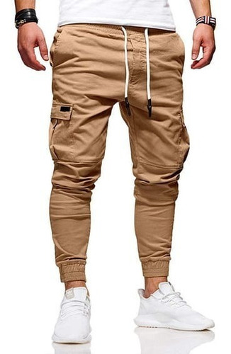 Jogger Varon  Beige