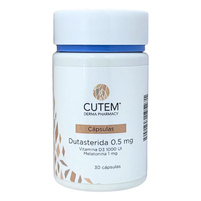 Cutem Dutasterida 0.5 Mg 30 Cápsulas (suplementado) | Envío gratis