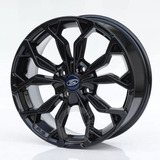 Jogo De Rodas Aro 14 Ford Fiesta E Ford Ka + Bicos 4x108 Cor Preto Black 4x108