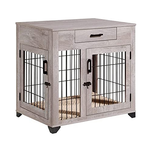 Unipaws Furniture Style - Jaula Para Perros Medianos, Perrer