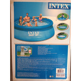 Pileta Autoportante Intex 366×91 Usada Completa+juegos Infla