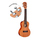 Ukulele Soprano Shelby Su21m Mogno Tarraxa Blindada