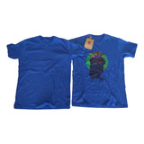 Combo Pack X2u Remeras Azules  100% Algodón Hombre Talle S