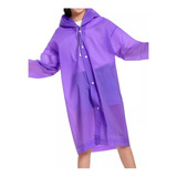 Capa Poncho Impermeable Lluvia Standar Adulto Con Gorro