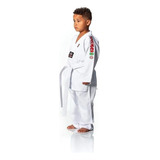 Dobok Taekwondo Infantil Start Gola Branca Com Faixa Shiroi