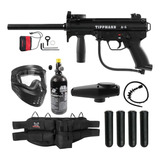 Tippmann A-5 Silver Paintball Gun Marker Starter Package - B