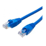 Patch Cord Cat6 Rj45 Az 0,30cm Montado C/conector Blindado