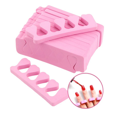 36 Separadores Para Dedos Fomi Pies Manicure Y Pedicure Rosa Lisa