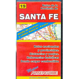 Mapa De Rutas Y Caminos De La Provincia De Santa Fe-detalles
