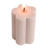 Molde De Silicona Velón Flor Especial Para Velas