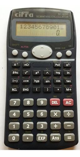 Calculadora Científica Cifra Sc-8200