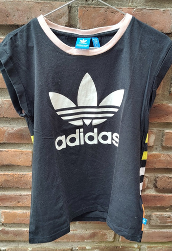 Remera Mujer adidas Originals Xs Negra 