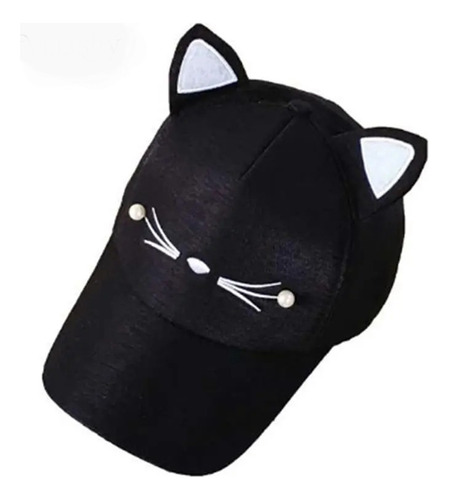 Jockey Orejas De Gato Bordado Mujeres Gorra Gorro Moda