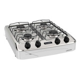 Fogão Cooktop De Mesa Portátil A Gás Laguna 4 Bocas Esmaltec 4027 Manual Branco