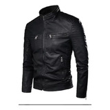 Campera Eco Cuero Talles Especiales Hombre