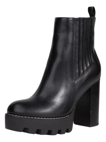 Botin De Mujer Negro Plataforma Forever 21 