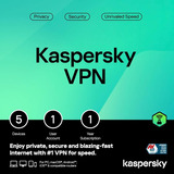 Vpn Kaspersky Secure Connection 1 Usuario 5 Dispositivos